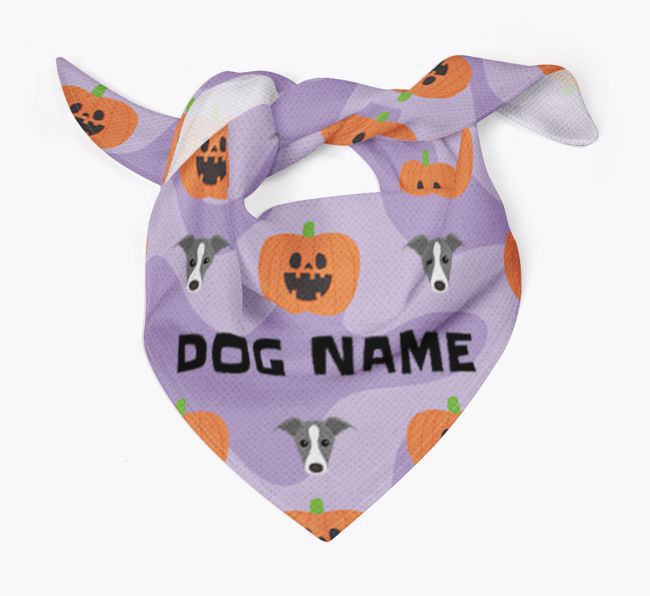 Pumpkin Pattern - Personalised {breedFullName} Bandana